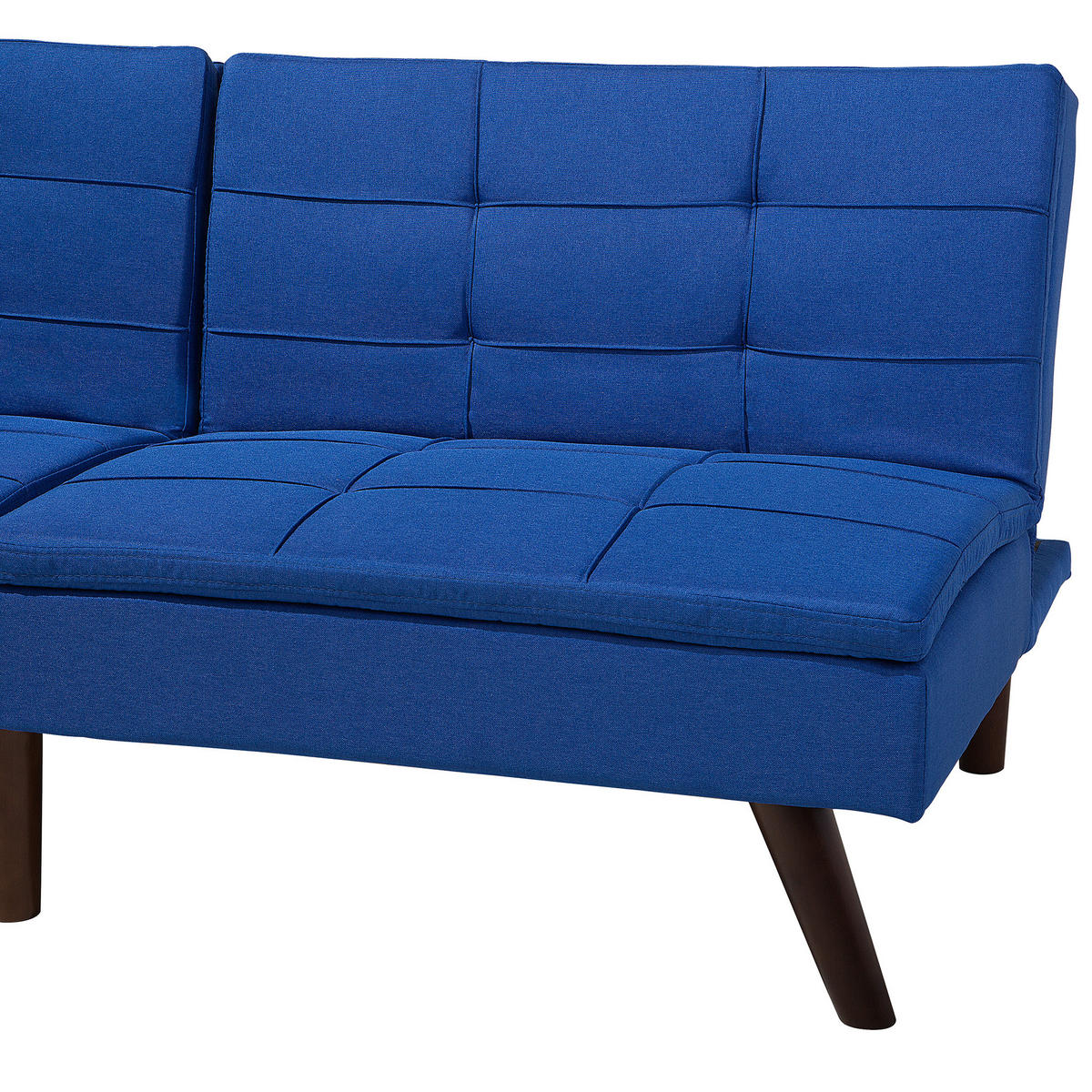 3-SITZER-SCHLAFSOFA Polyester Blau Ronne - Hellblau, Textil (180/76/95cm) - Beliani