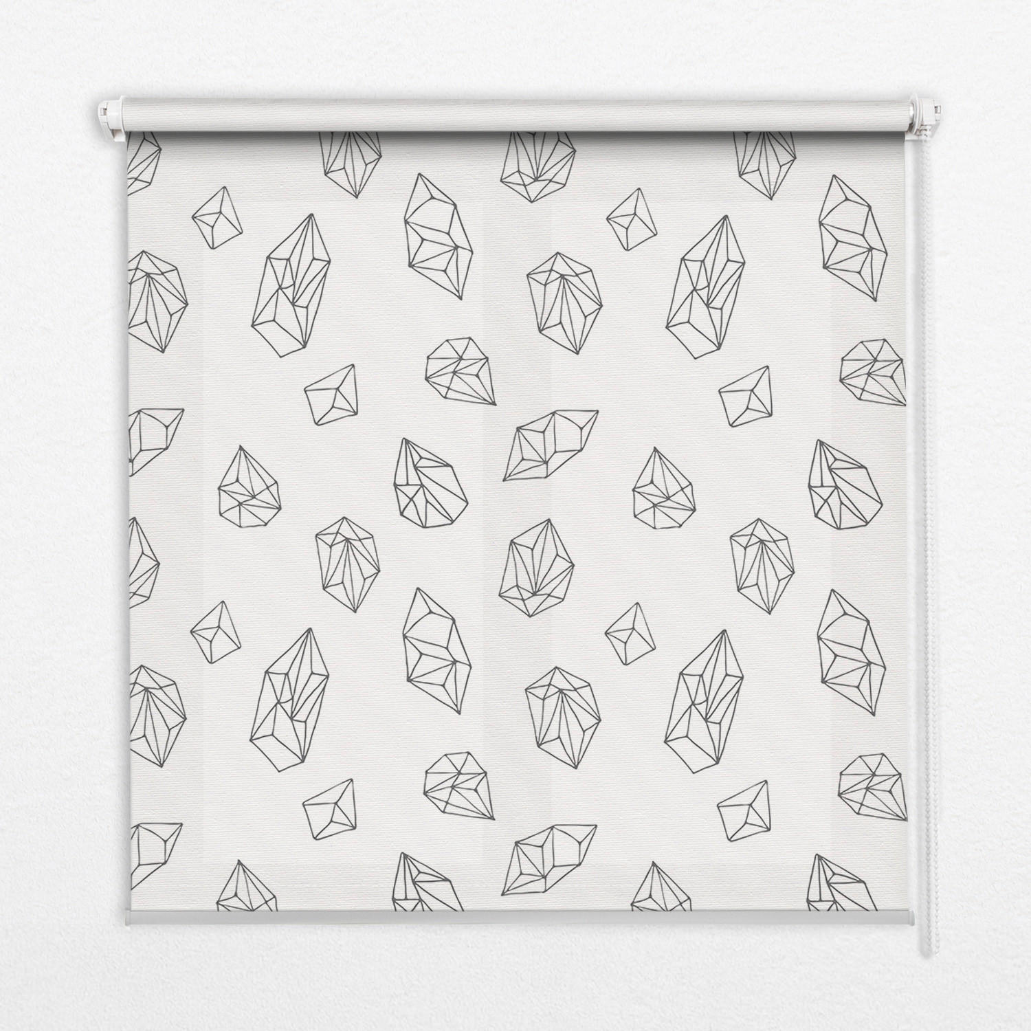 TULUP VNITŘNÍ roleta - okenní roleta - roleta - 120x140 cm - Geometrické tvary