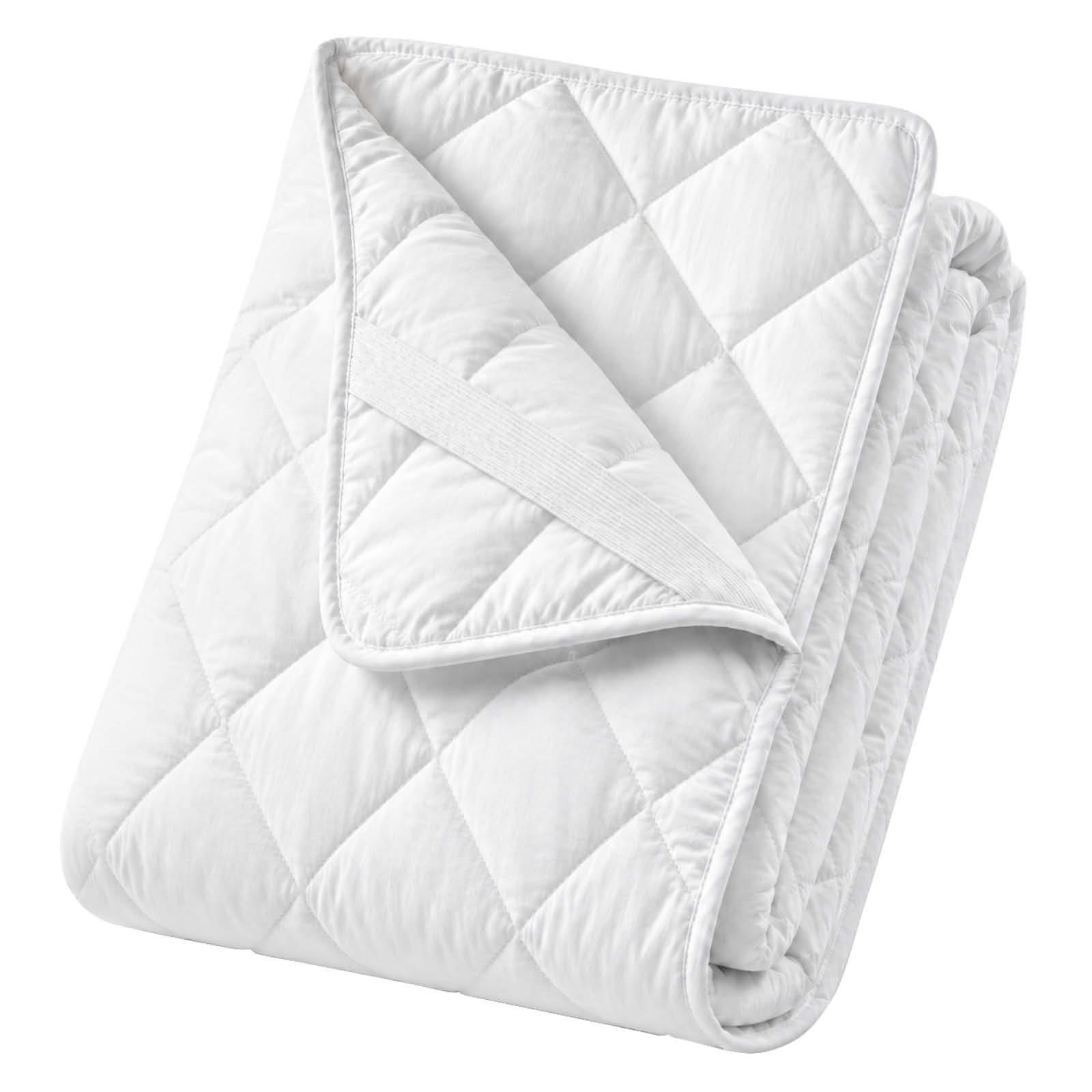 MATRATZENSCHONER 100x200 Standard Einzel - Weiß, Textil (100/200cm) - wometo