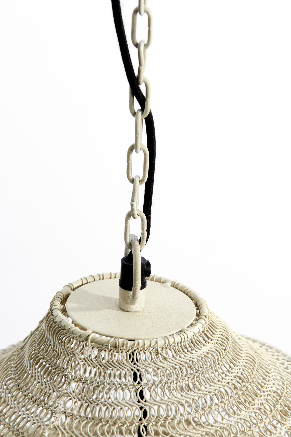 HÄNGELAMPE Nakisha Grau Ø40/70 cm - Grau, Metall (40/40/70cm) - Light & Living