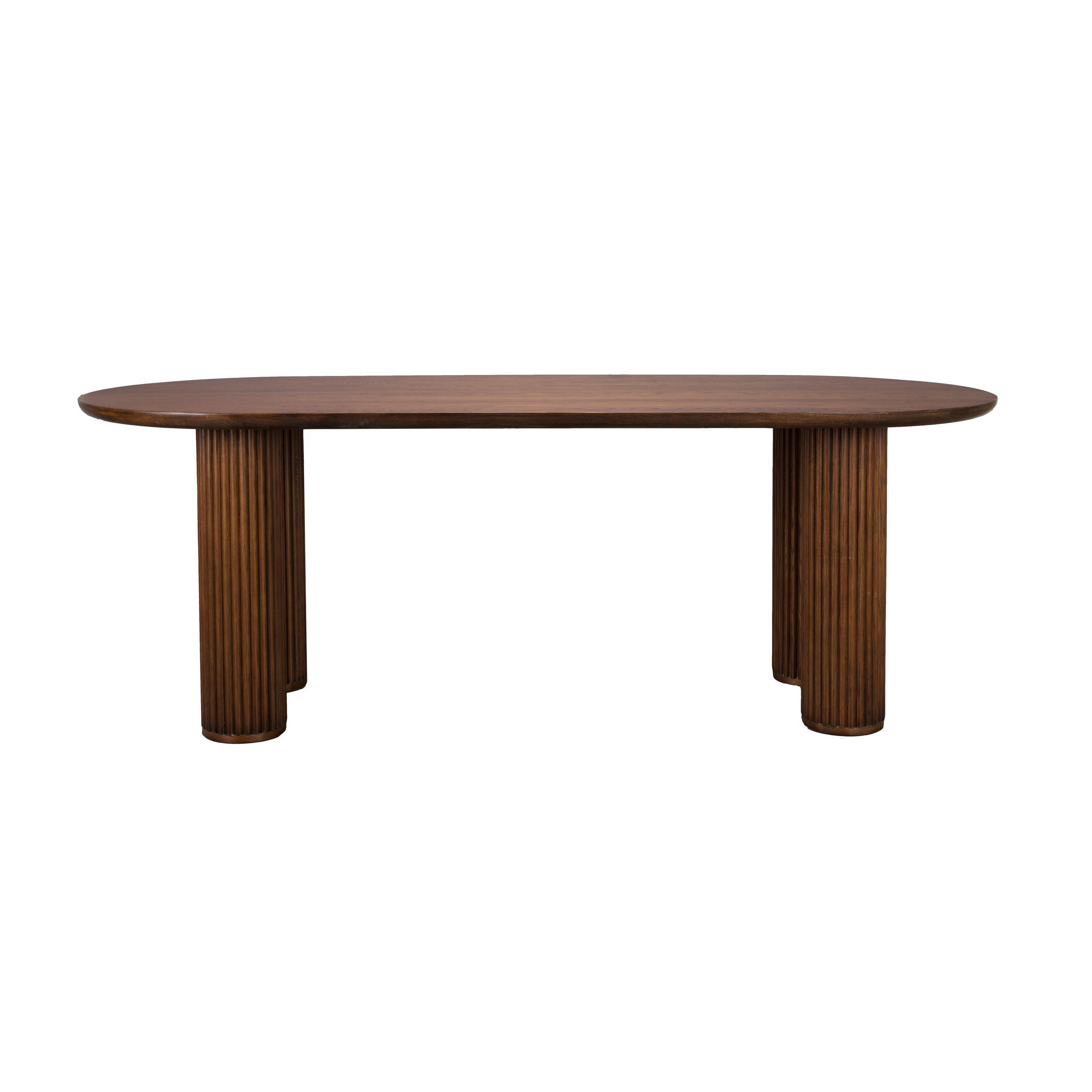 ESSTISCH Dean 220x90 cm - Braun, Holz (220/90/76cm) - Dutchbone