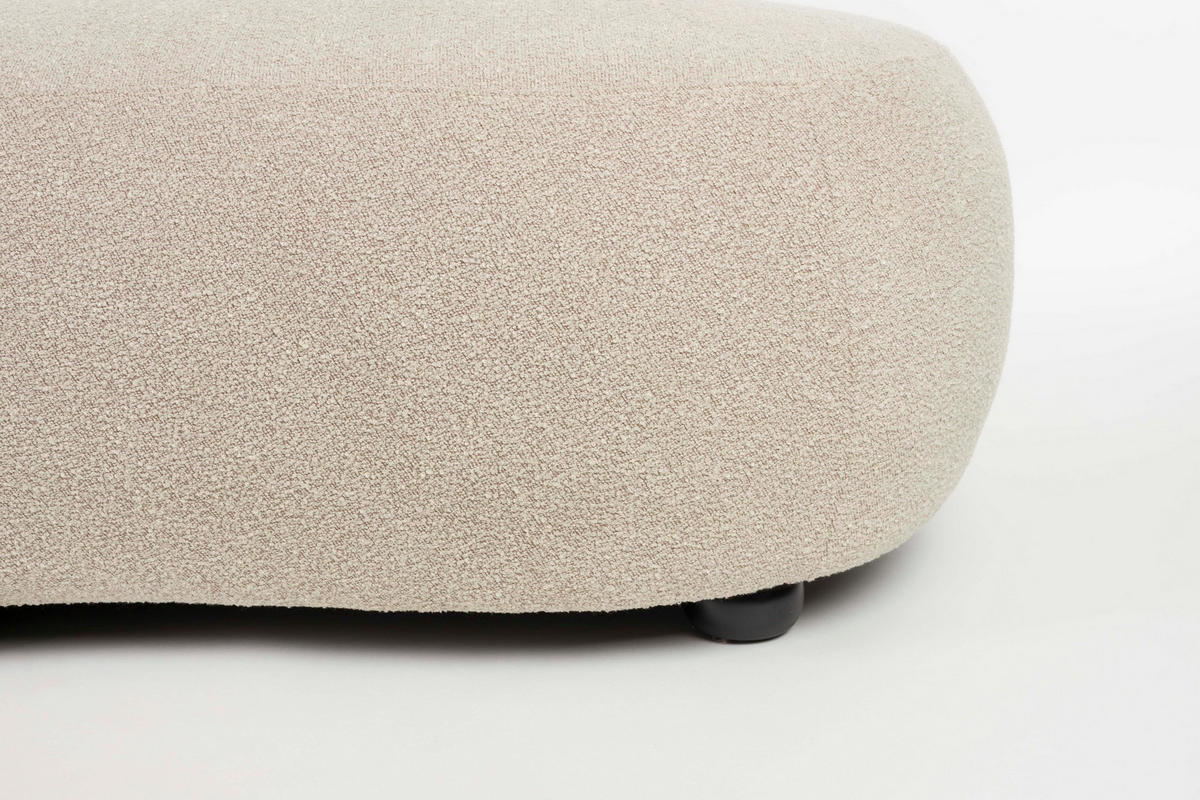 SITZBANK Noxx - Beige - 115/185/73 cm - Beige, Textil (185/73/115cm)