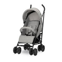 KINDERWAGEN Ida dunkelgrau schwenkbare Vorderräder, Rückenlehne verstellbar - Grau, Metall (67/60/106cm) - Lorelli
