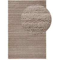 WOLLTEPPICH Dina Beige 120x170 cm - Beige, Textil (120/170cm) - benuta Pure