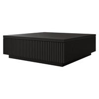 COUCHTISCH Locta - Schwarz, Holzwerkstoff (81/80/26cm) - MIRJAN24