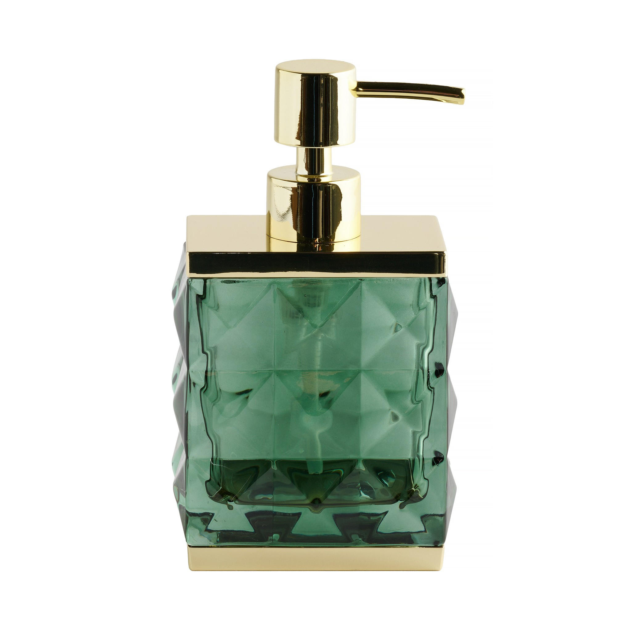 SEIFENSPENDER Venezio - Dunkelgrün, Glas (6/17.6/10cm) - home&you
