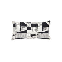 DEKOKISSEN Cesena Schwarz 60/30/10 cm - Schwarz, Textil (30/60cm) - Light & Living