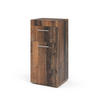 MIDISCHRANK Luna Oldstyle 37 x 79 cm - Braun, Holzwerkstoff (37/79/32.6cm) - Vicco