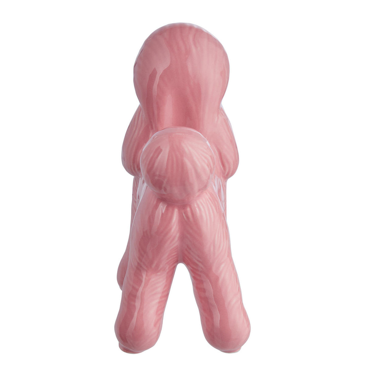 KERZENHALTER Coco Pudel - Rosa, Stein (6/12/11cm) - Butlers