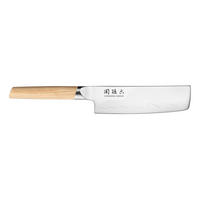GEMÜSEMESSER Seki Magoroku Composite Nakiri, 16.5 cm - Silberfarben, Metall (9cm) - Kai Messer