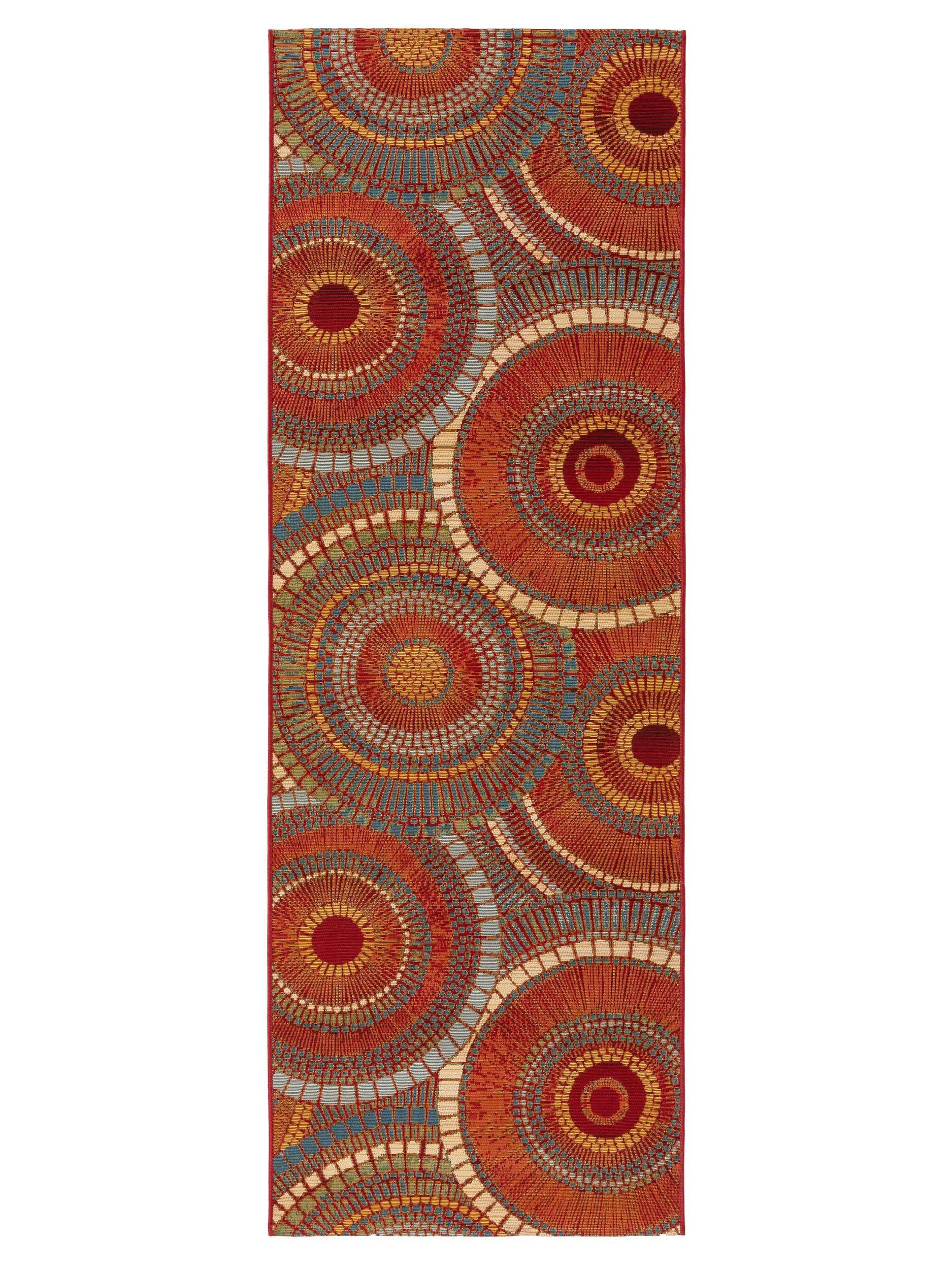 OUTDOORTEPPICH Artis Orange 80x250 cm - Orange, Textil (80/250cm) - benuta Nest