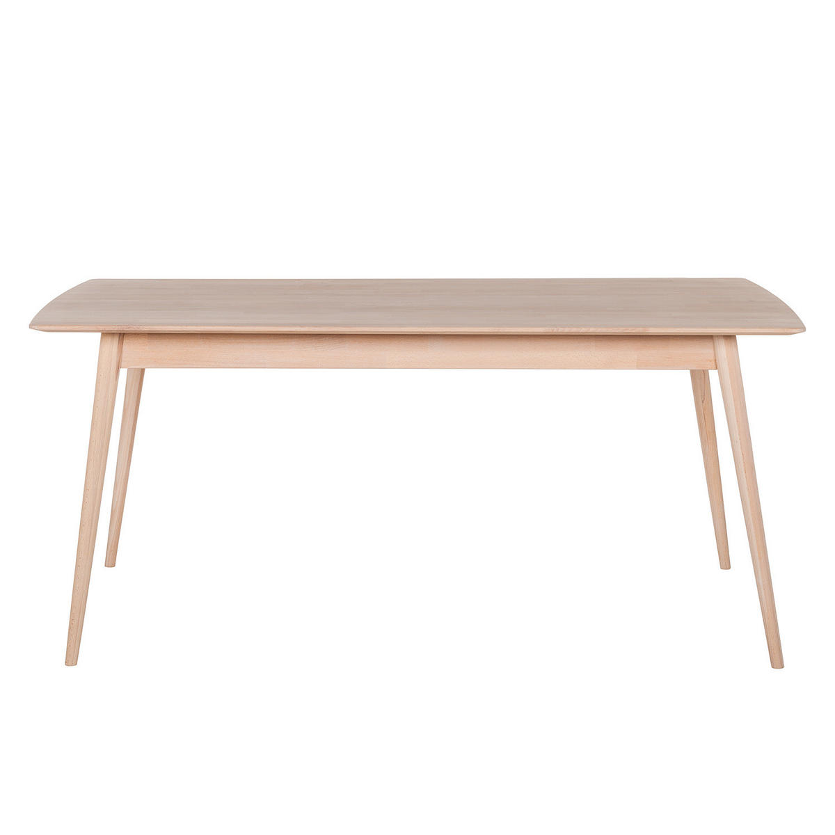 ESSTISCH rechteckig - Buche massiv - Buchefarben, Holz (90/180/75cm) - home24