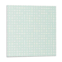 WANDPANEEL 20 Stück 20x20 cm selbstklebend Trevanis - Mintgrün, Kunststoff (20/1.6/20cm) - Wallfluent