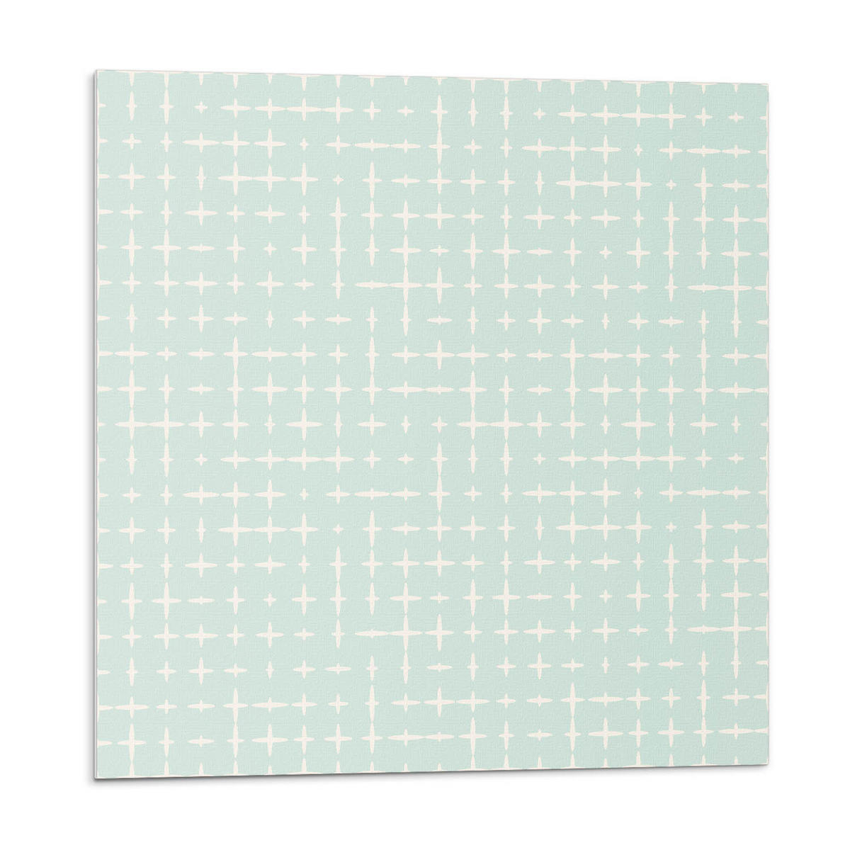 WANDPANEEL 20 Stück 20x20 cm selbstklebend Trevanis - Mintgrün, Kunststoff (20/1.6/20cm) - Wallfluent