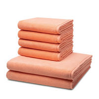 FROTTIERSET Sensual Skin 6-teilig - Pink, Textil (50/100cm) - Ross