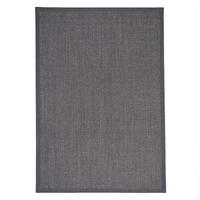 SISALTEPPICH NATURA KLASSISCH MIT BORDÜRE - Anthrazit, Textil (160/230cm) - Pergamon
