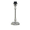 LAMPENFUSS Mithun Silber Ø12/25 cm - Silberfarben, Metall (12/12/25cm) - Light & Living