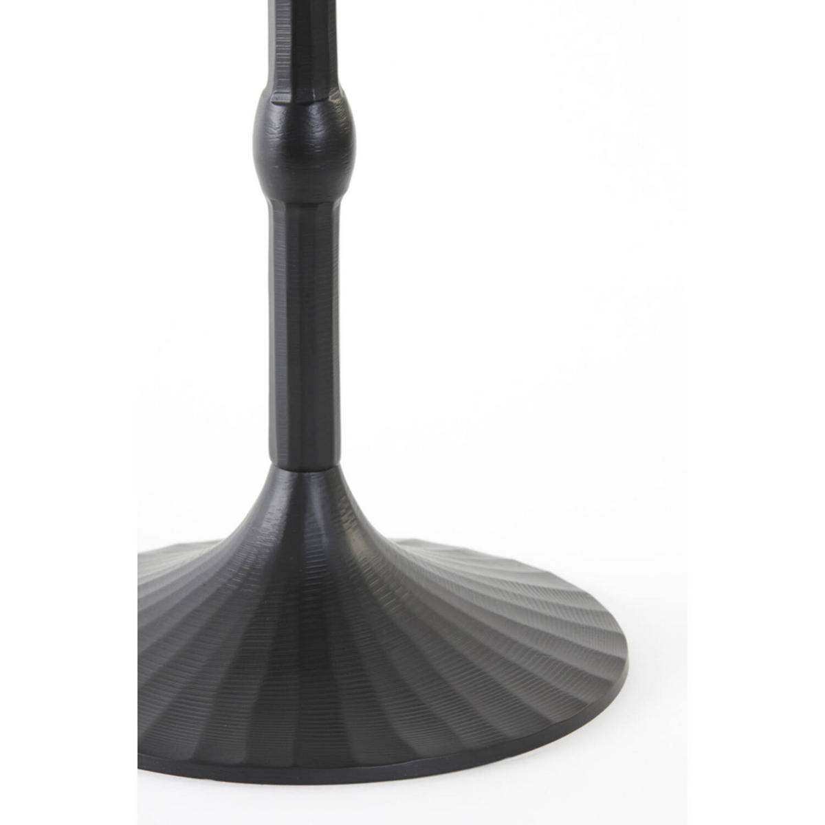 BEISTELLTISCH Janna Schwarz Ø40/50 cm - Schwarz, Metall (40/40/50cm) - Light & Living