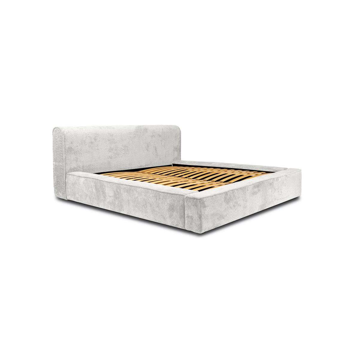 POLSTERBETT aus Polstermaterial Pedrosa 180x200 cm, Weiß - Weiß, Textil (180/200cm) - Fedve