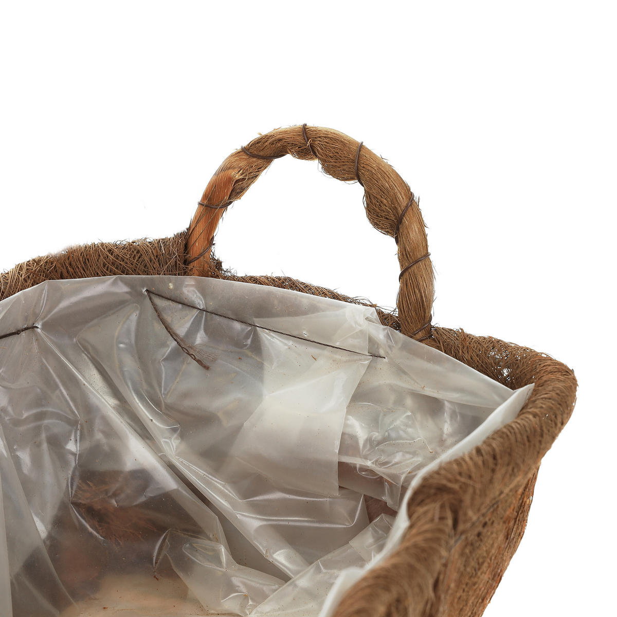 3xBLUMENKASTEN - Braun, Holz/Kunststoff (30.5/19/24cm) - Relaxdays