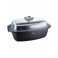 BRÄTER Schwarz 32/22/10.6 cm KH1608 - Schwarz, Metall (32cm) - Kinghoff 