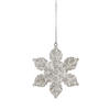 WEIHNACHTSDEKO Hängend LUMI, 2 x 7 cm, Silber, Christbaumschmuck, Weihnachtsbaumdekoration, Christmas, Xmas - Silberfarben, Kunststoff (7/2/7cm) - home&you