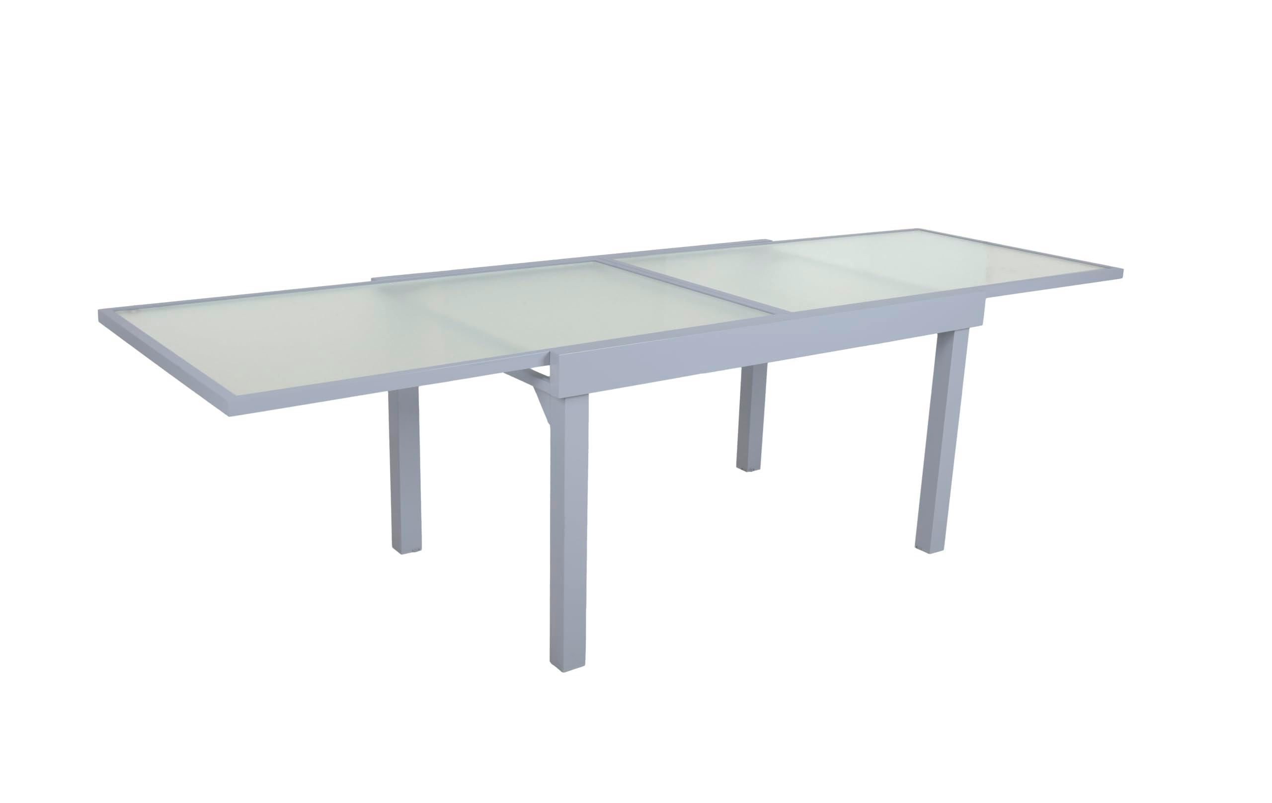 Deluke Gartentisch Grau 135x75x90 cm