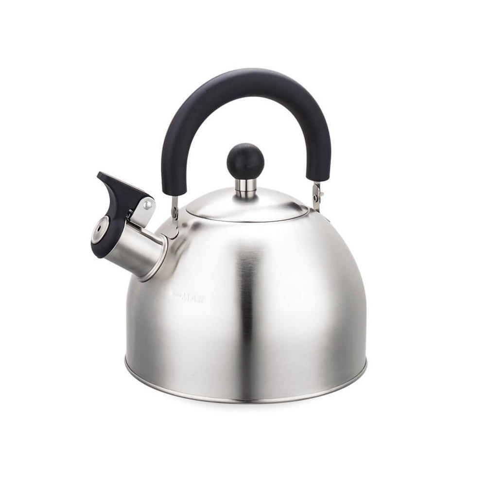 WASSERKESSEL Silber 17.5/19/19 cm MR1300 - Silberfarben, Metall (17.5cm) - Maestro 