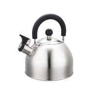 WASSERKESSEL Silber 17.5/19/19 cm MR1300 - Silberfarben, Metall (17.5cm) - Maestro 