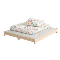 STAPELBETTEN 2-er Set Sendi 200x80 sonoma - Naturfarben, Holzwerkstoff - LUKDOM