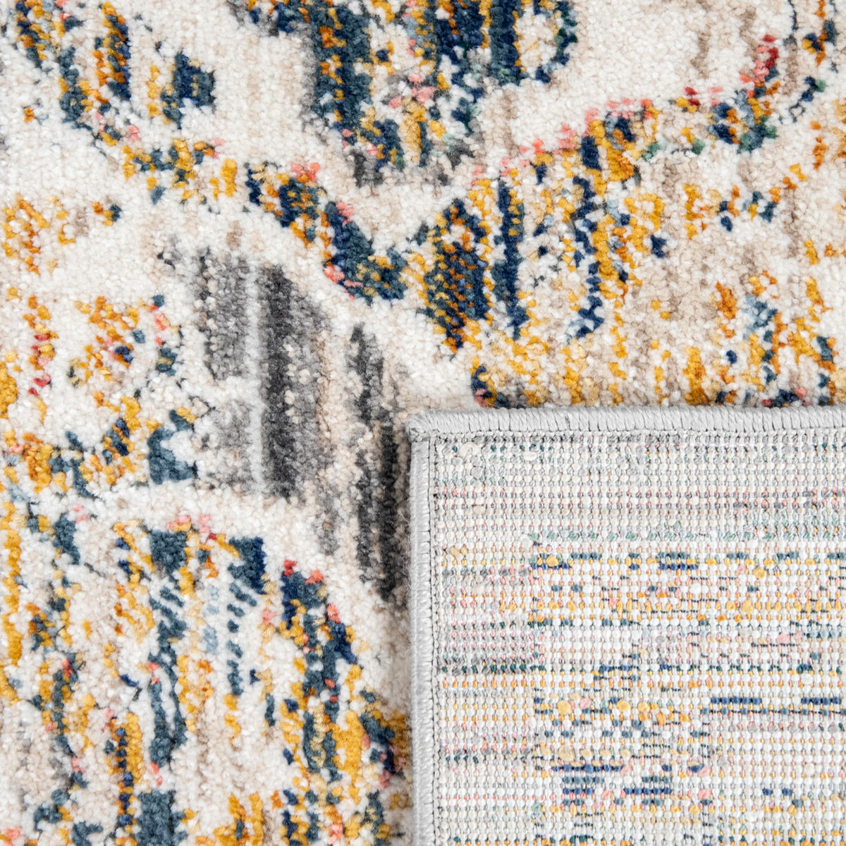 KURZFLORTEPPICH 120/170 cm Herbete 734 - Grau, Textil (120/170cm) - Paco Home