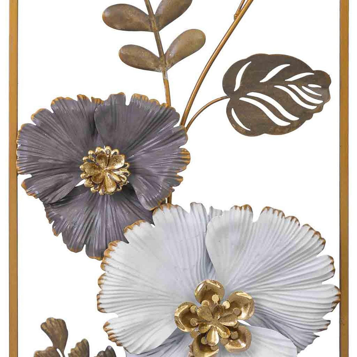 WANDDEKO-OBJEKT aus Metall, 31x90x4cm - Multicolor, Metall (31.1/4.4/89.5cm) - Wanderlust