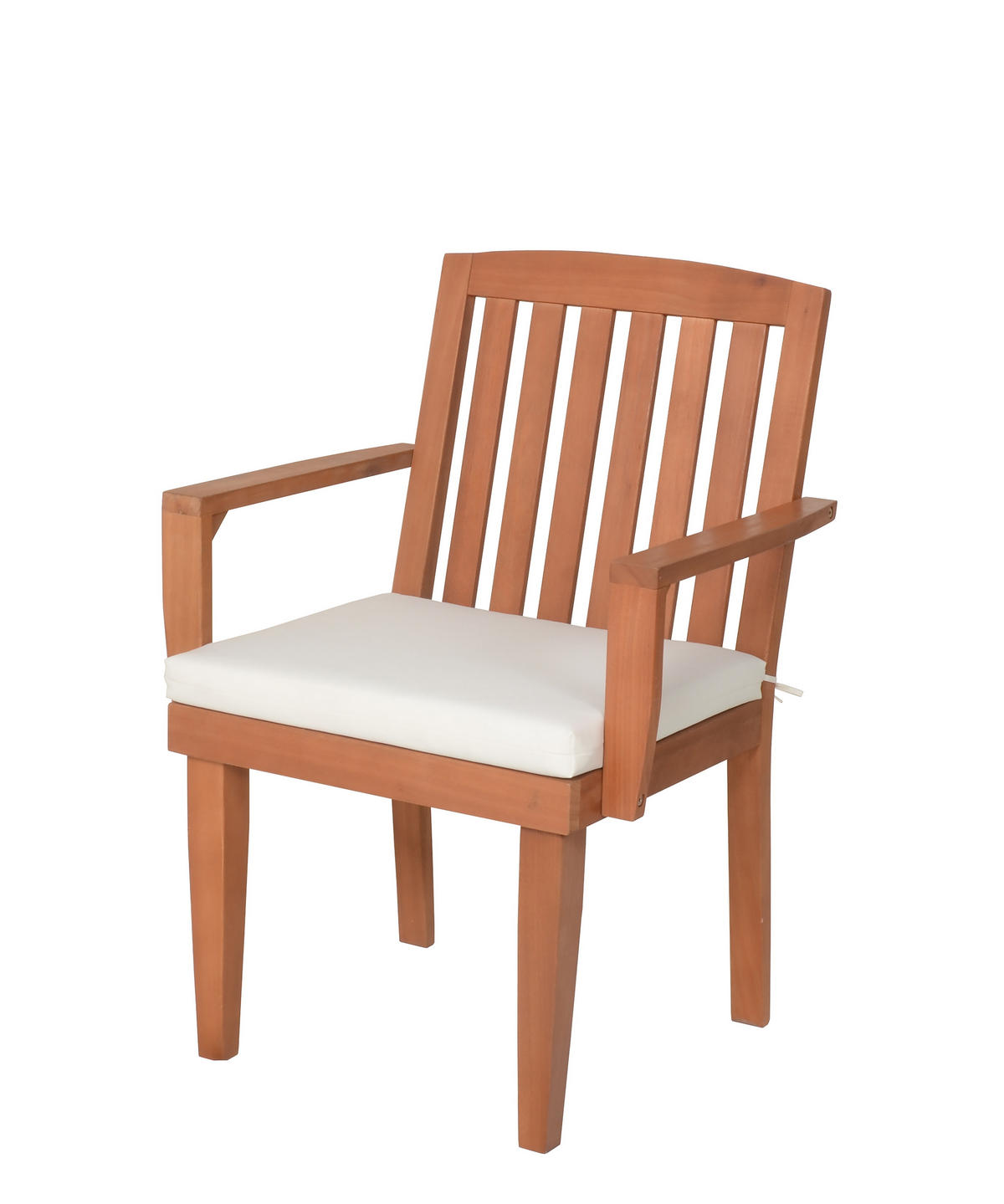 GARTENSTUHL King Sessel - Braun, Holz (60/94/66cm) - Sedex