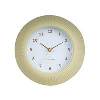 WANDUHR Tender Rib Ø25 cm - Gelb, Kunststoff (25/4.5/25cm) - Karlsson
