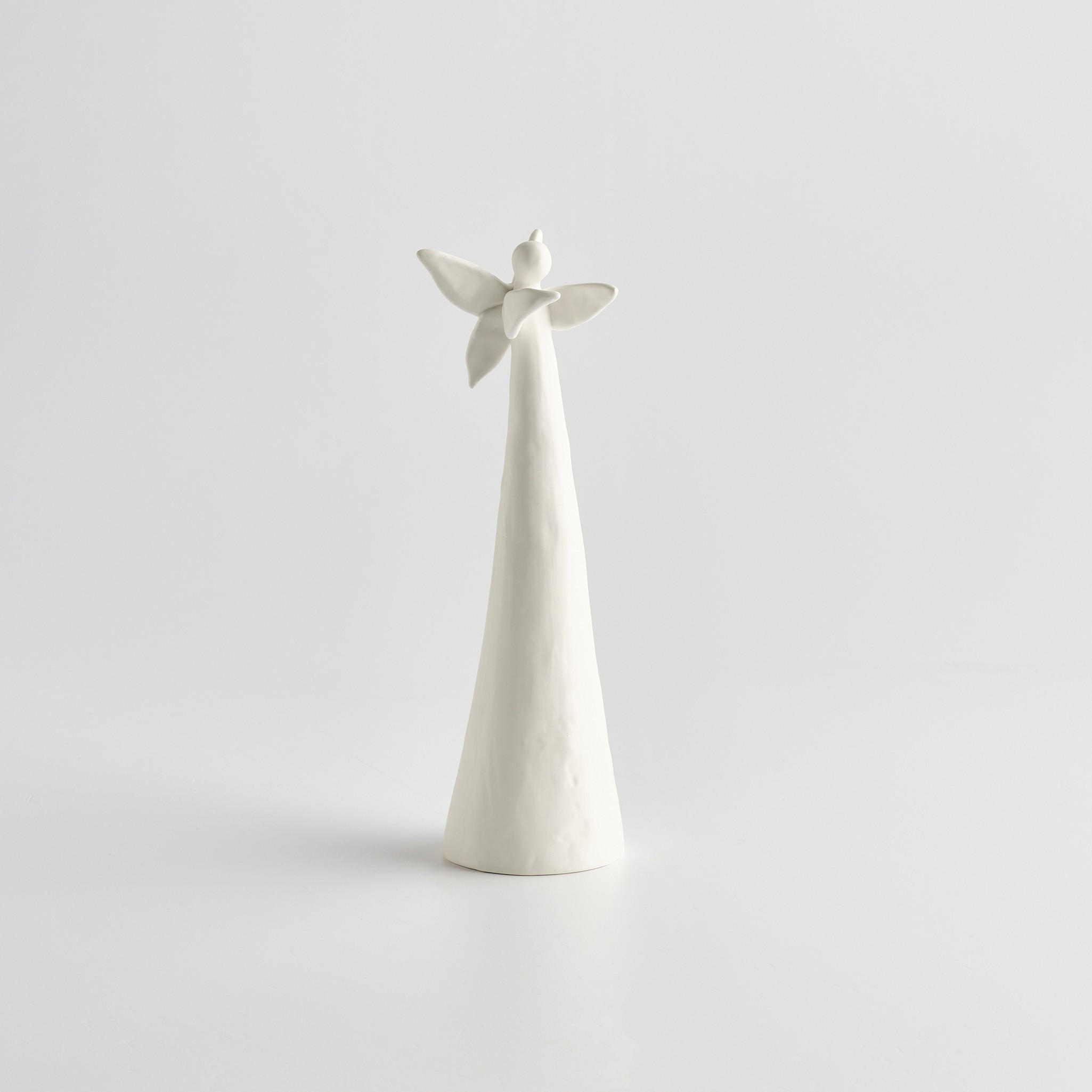 FIGURINE Eliana - Weiß, Keramik (8.5/30.5/9.5cm) - home&you