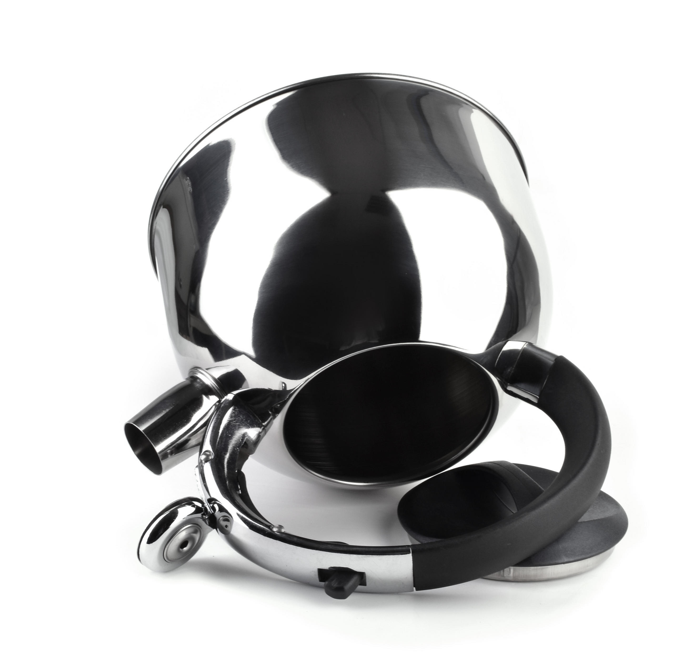 WASSERKESSEL 2,5L Sten - Silberfarben, Metall (19.5cm) - Mondex