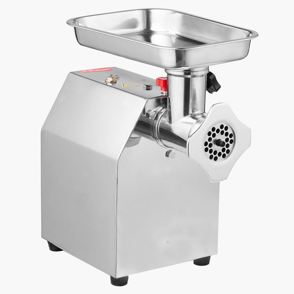 FLEISCHWOLF GEWERBLICHER ELEKTRISCHER 850W Edelstahl Silber - Silberfarben, Metall (31.01/46.02/42.01cm) - Rolipo