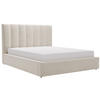 POLSTERBETT 200x200 cm Velor, Lattenrost, Bettkasten, Beige - Beige, Holz/Textil (200/200cm) - Emporius