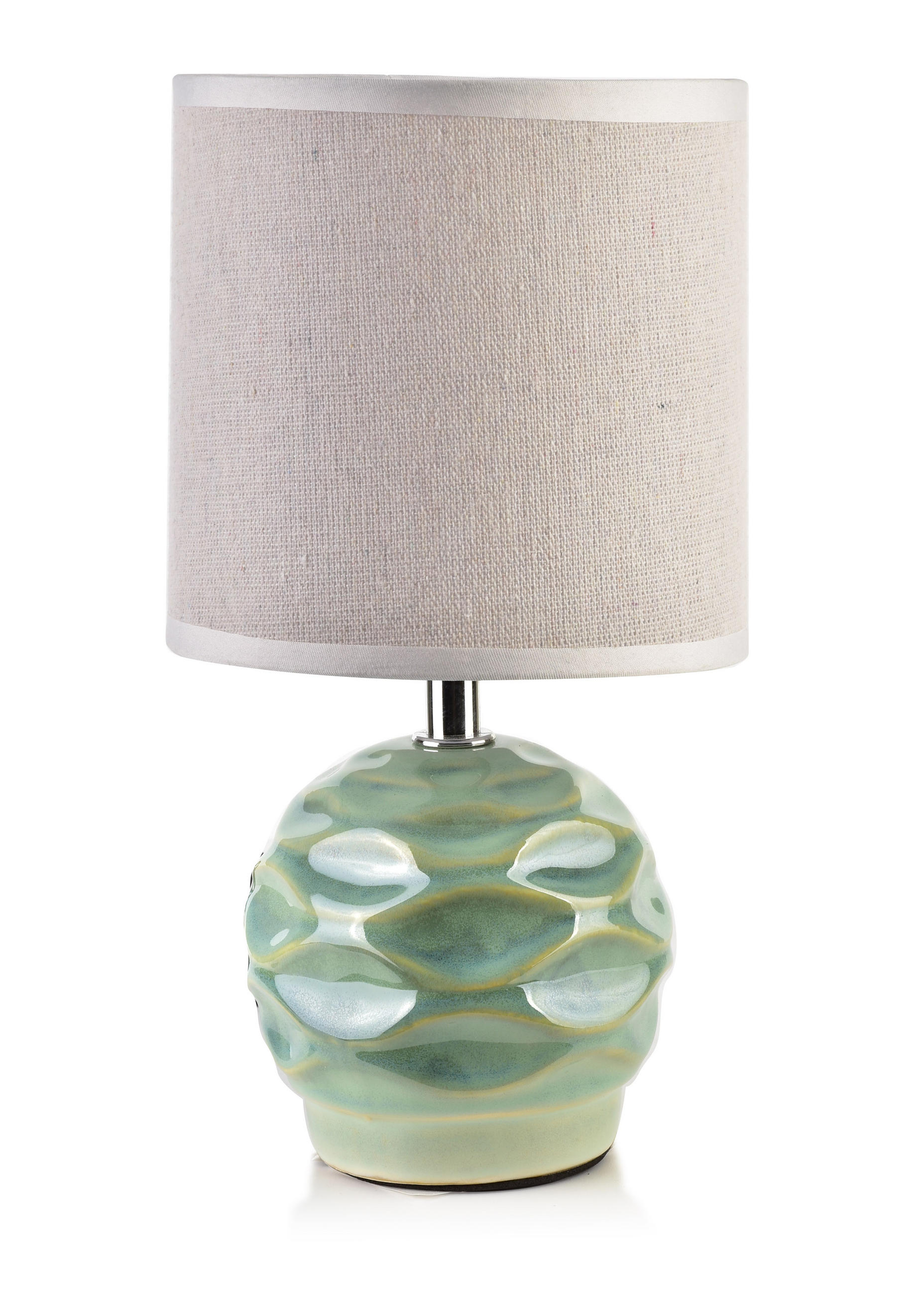 TISCHLAMPE Leti Lime 13/13/18.5 cm Keramik - Limette, Keramik (13/13/18.5cm) - Mondex