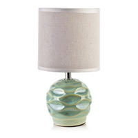 TISCHLAMPE Leti Lime 13/13/18.5 cm Keramik - Limette, Keramik (13/13/18.5cm) - Mondex