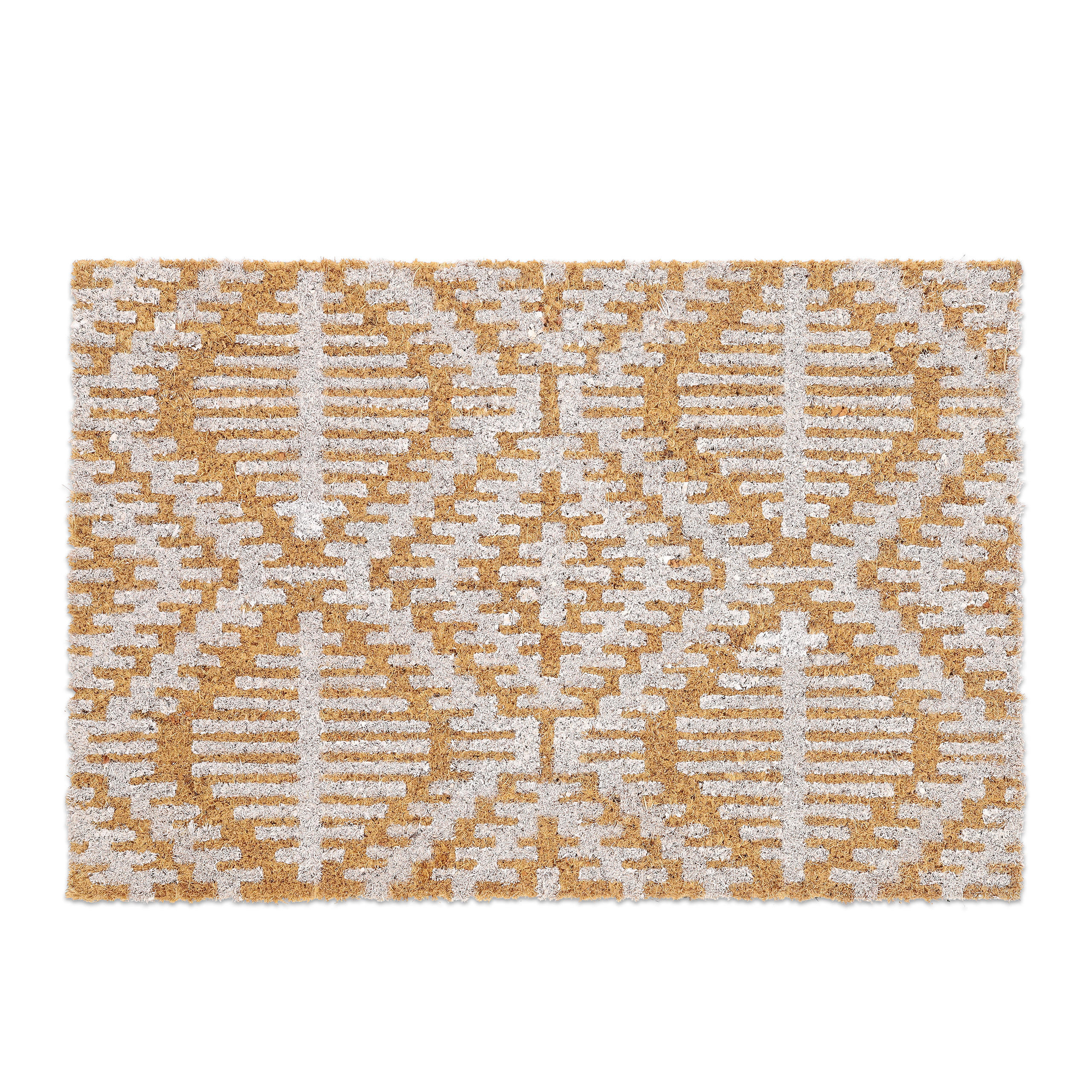 FUSSMATTE - Multicolor, Kunststoff/Textil (60/40cm) - Relaxdays