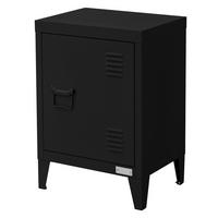 AKTENSCHRANK - Schwarz, Metall (30/57.5/40cm) - ML-DESIGN