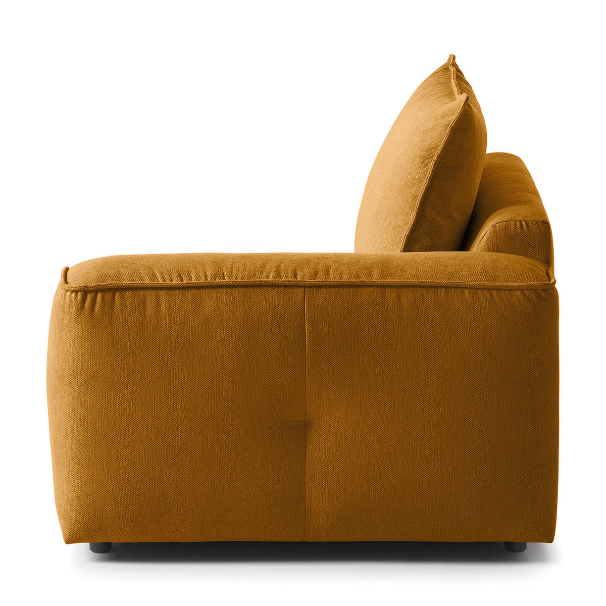 MODULSESSEL - Orange, Holz/Textil (104/82/99cm) - home24