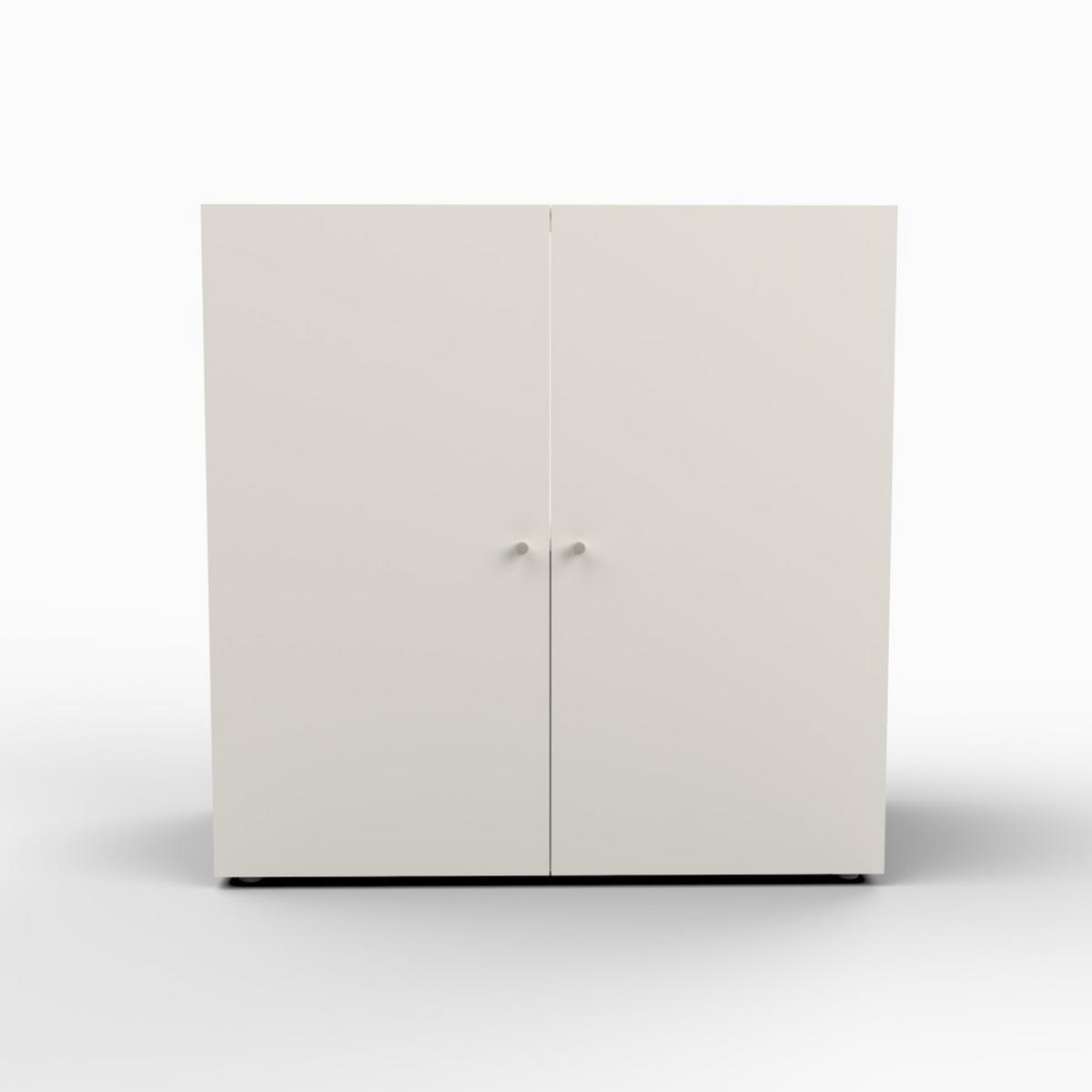 DACHSCHRÄGENSCHRANK CALI/ 100/100/51.8 cm - Weiß - Weiß, Holzwerkstoff (51.8/100/100cm) - Weber Industries