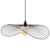 HÄNGELAMPE Adelia Ø 58 cm - Schwarz, Metall (57/16/58cm) - Atmosphera Createur d´interieur