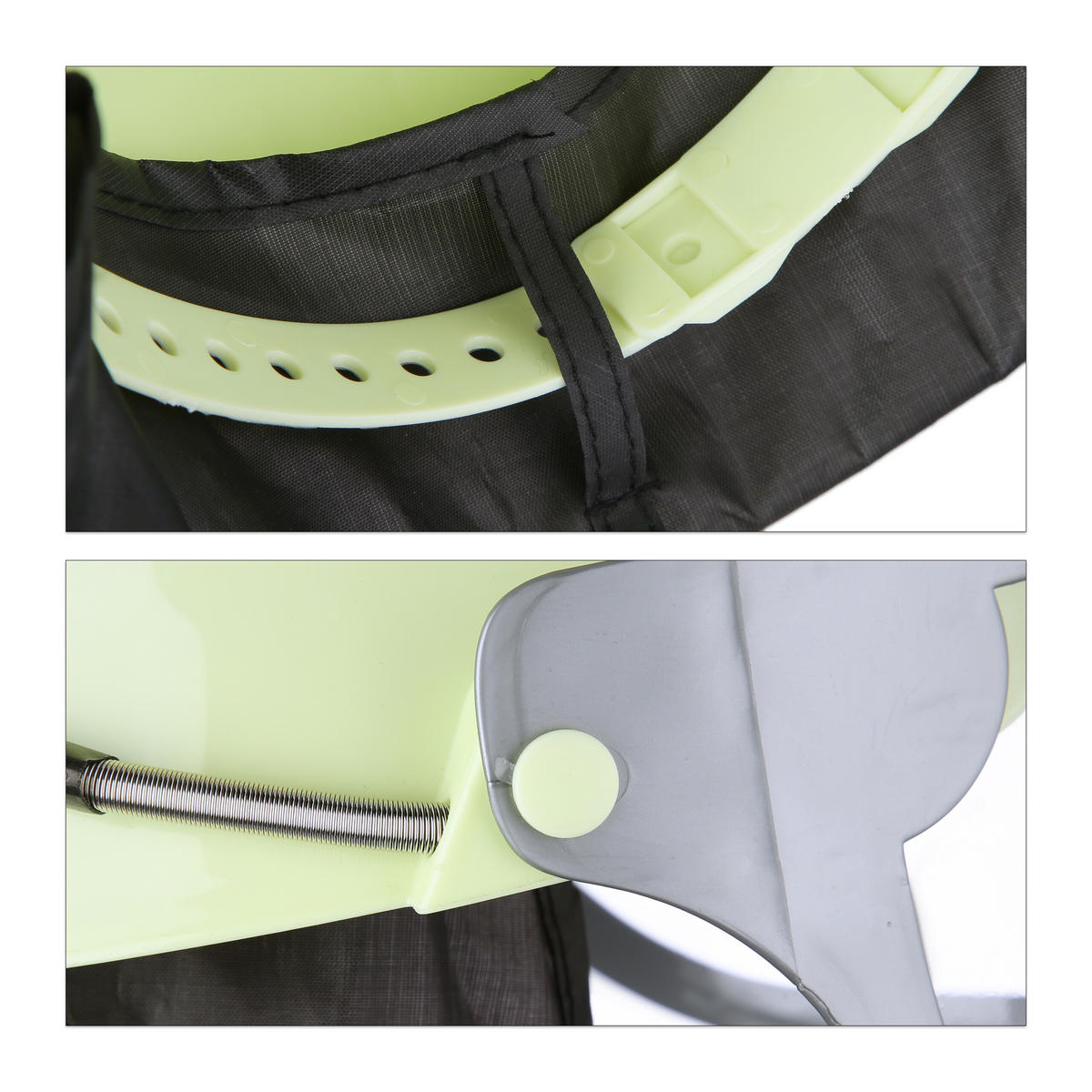 2XFEUERWEHRHELM - Multicolor, Kunststoff/Textil (22.5/24.5/28cm) - Relaxdays