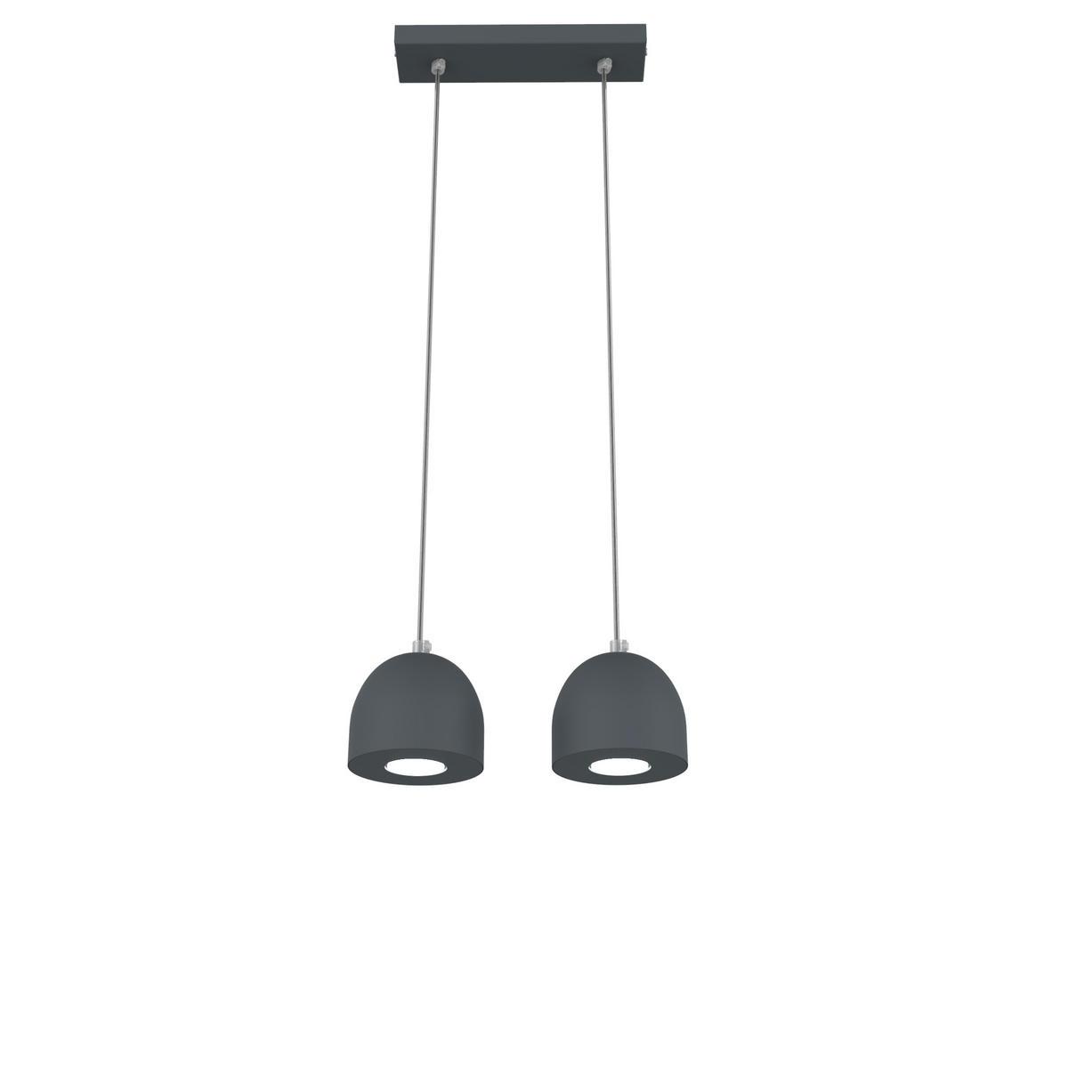 HÄNGELEUCHTE - Anthrazit, Metall (6.5/27/120cm) - Lumicom