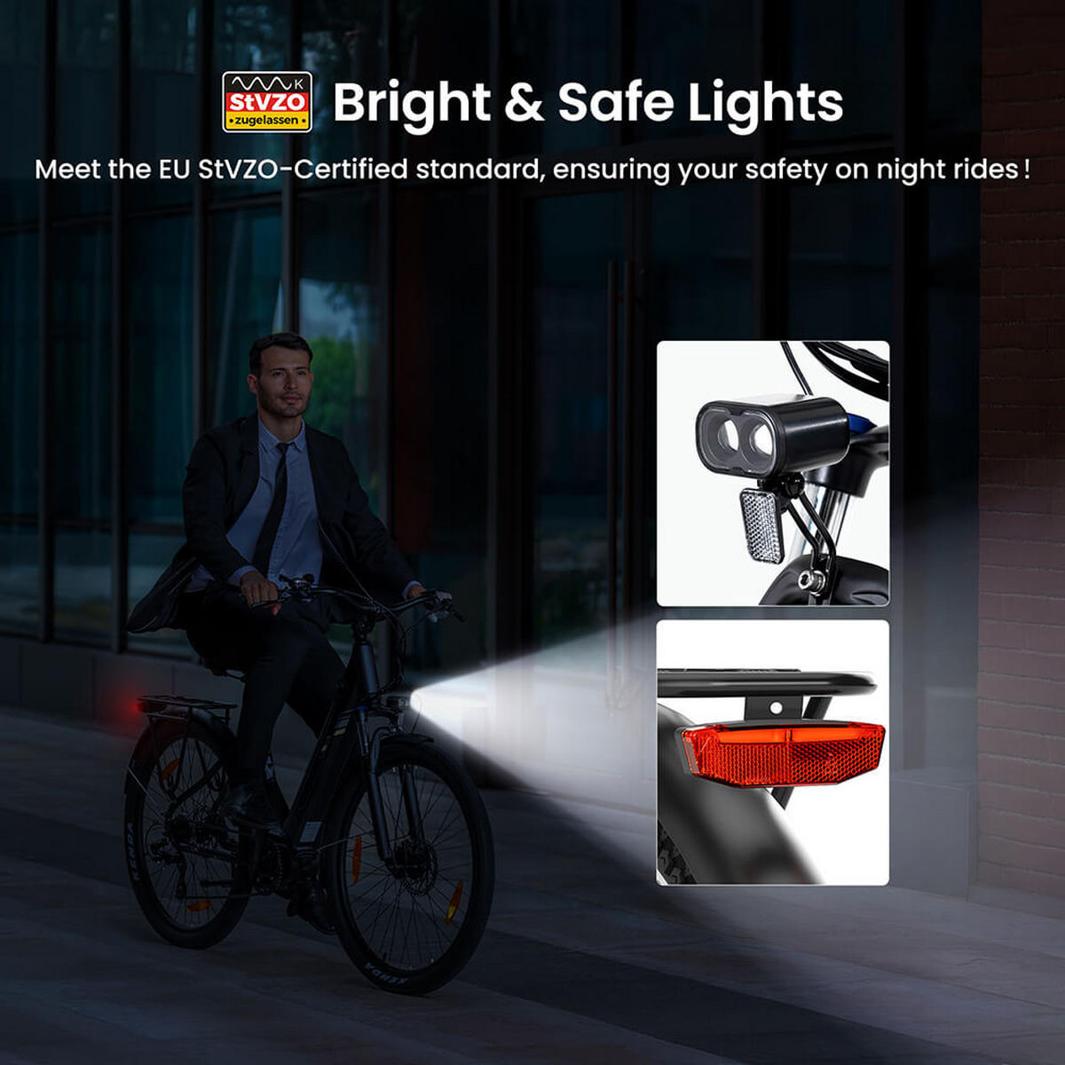 E-BIKE Touroll Urbano 3 – Leistungsstarker Mittelmotor für mühelose Fahrten - Grau, Metall (78cm) - Touroll
