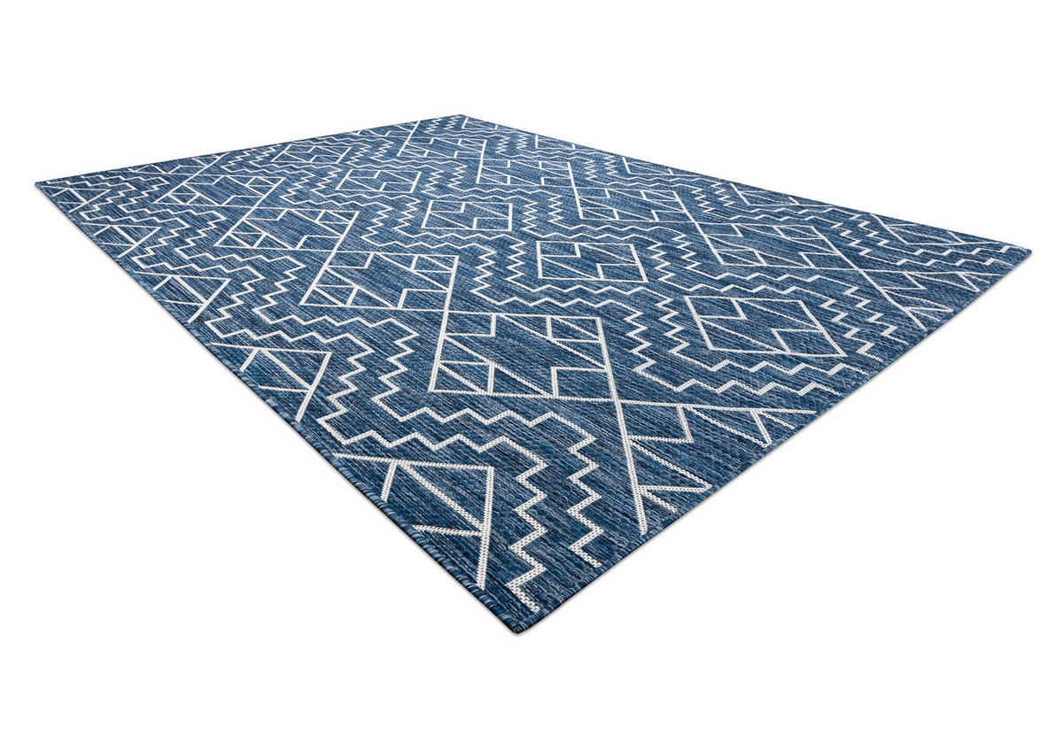 TEPPICH Sion 140/190 cm - Blau, Textil (140/190cm) - rugsX