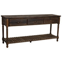 FLURTISCH aus gealtertem Holz 185x50x87 - Braun, Holz (50/184.5/86.8cm) - Wanderlust